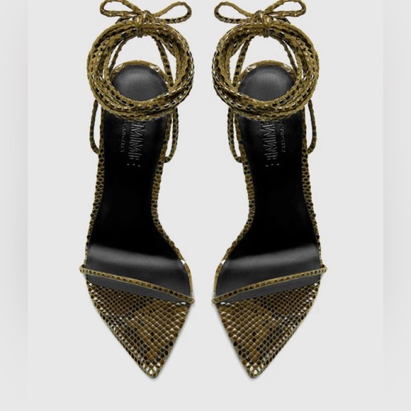 Femme LA Shoes - Femme LA Chic Black and Brown Women's Heels